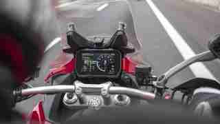 Ducati Multistrada V4 S TFT digital screen