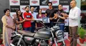 First delivery at Honda Big Wing Chandigarh