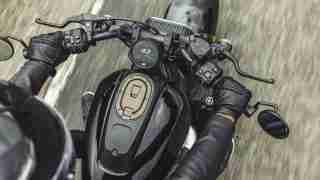 Harley-Davidson Sportster S handlebar tft screen