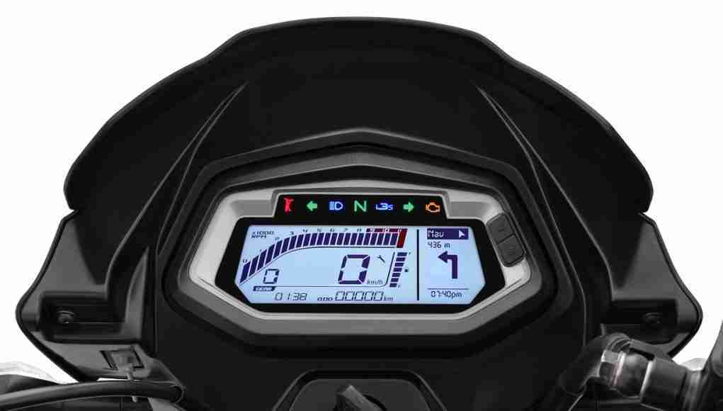 Hero Glamour Xtec Navigation on digital screen