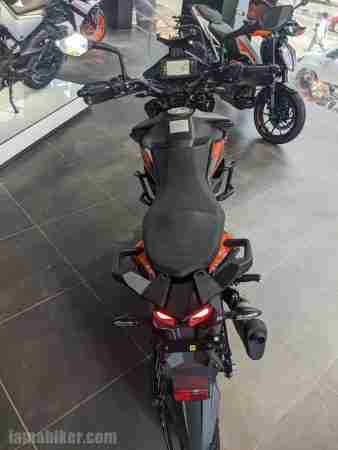 KTM 250 Adventure top view