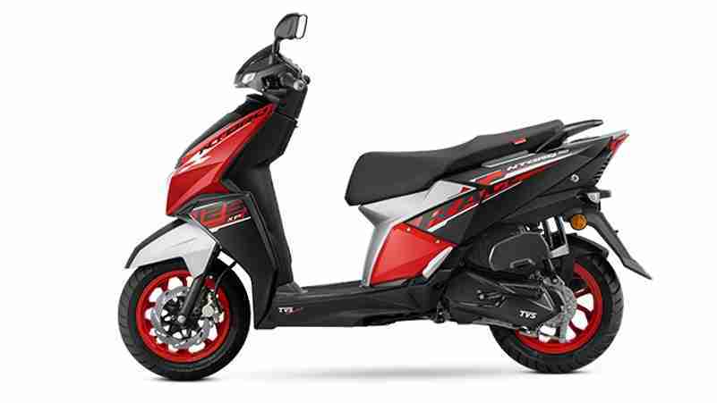TVS NTORQ 125 Race XP left