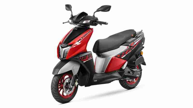 TVS NTORQ 125 Race XP front left