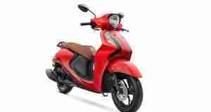 Yamaha Fascino 125 FI Hybrid Disc Variant - Vivid Red Special colour option