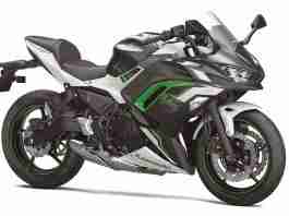 BS6 2022 Kawasaki Ninja 650 PEARL ROBOTIC WHITE colour option