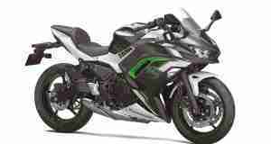 BS6 2022 Kawasaki Ninja 650 PEARL ROBOTIC WHITE colour option
