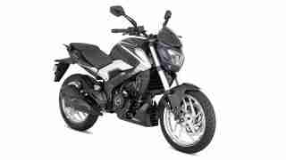 Dominar 250 colour option Sparkling Black + Matt Silver