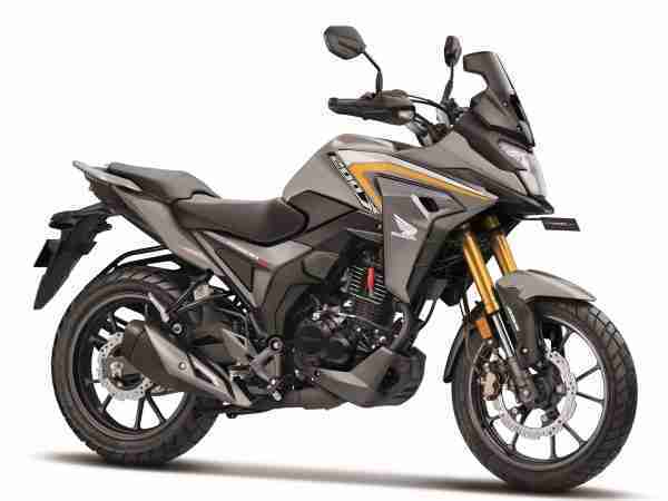 Honda CB200X Matte Selene Silver Metallic colour option