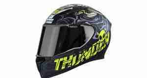 STUDDS Thunder D9 Decor full face helmet D9-BLACK-N5