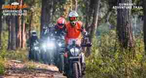 KTM India Pro-XP rides Adventure Trail