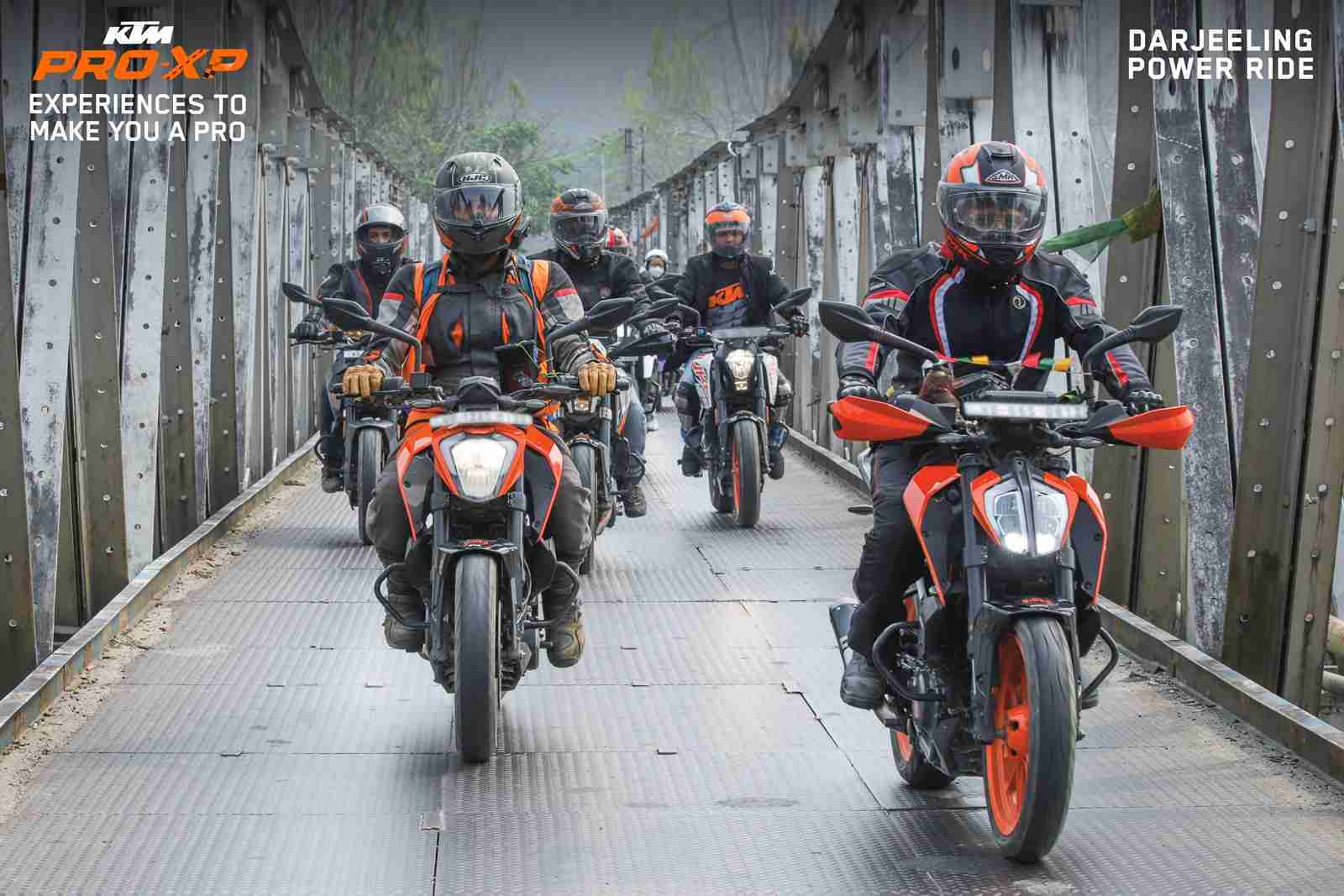 KTM India Pro-XP rides Power Rides