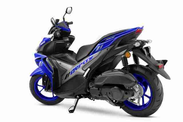 Racing Blue Yamaha AEROX 155 colour option