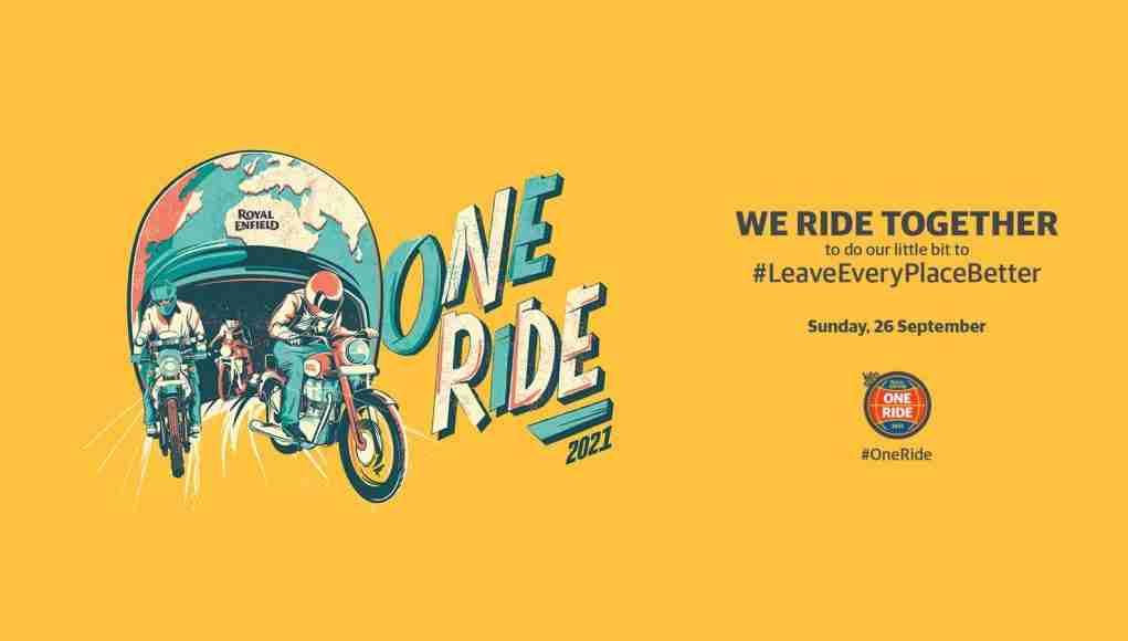 Royal Enfield One Ride 2021 happening on September 26
