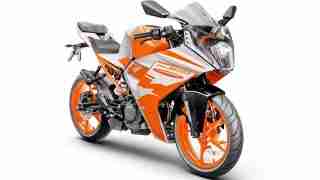 2021 KTM RC 200 headlight