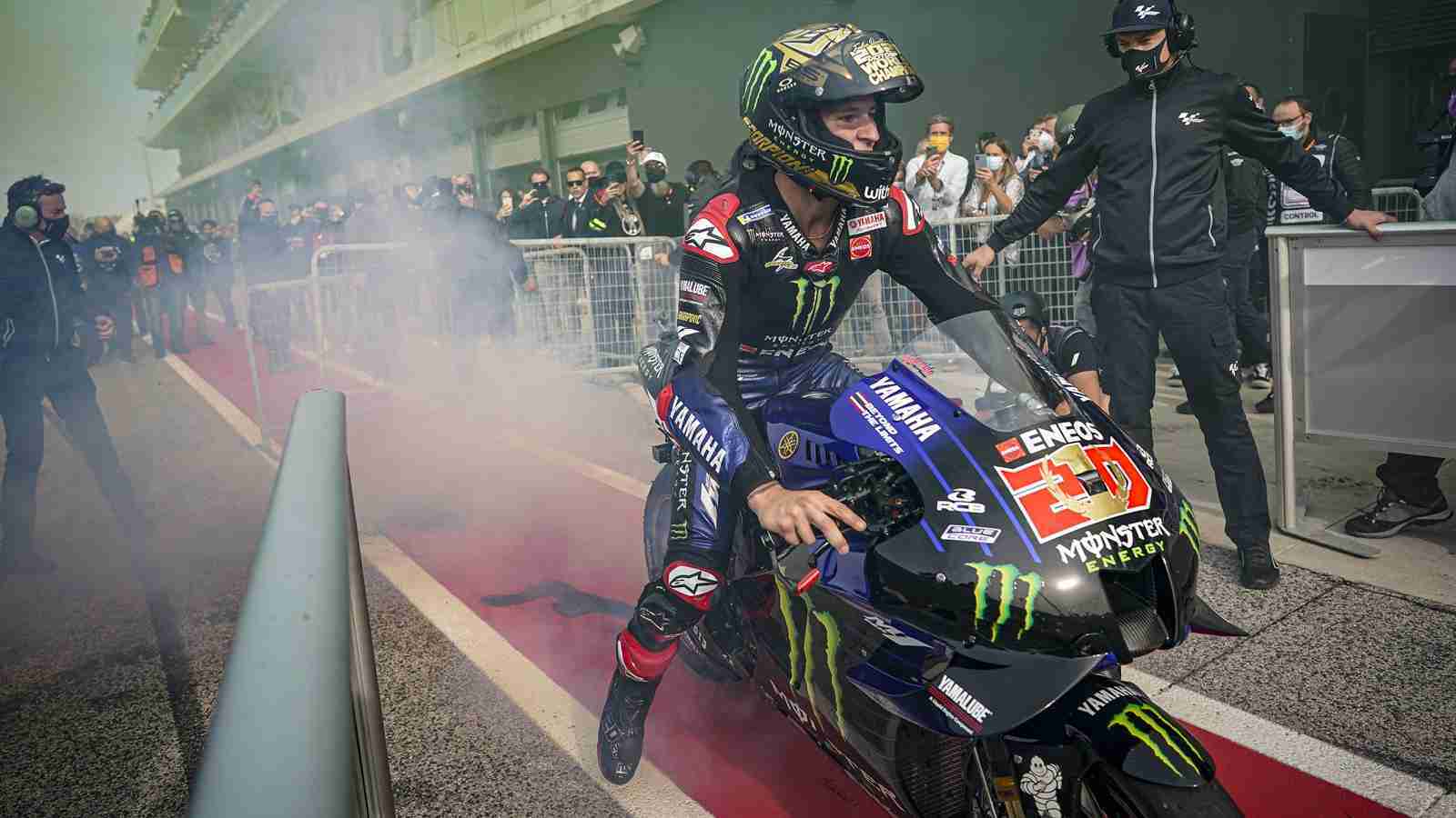 Fabio Quartararo 2021 MotoGP World Champion