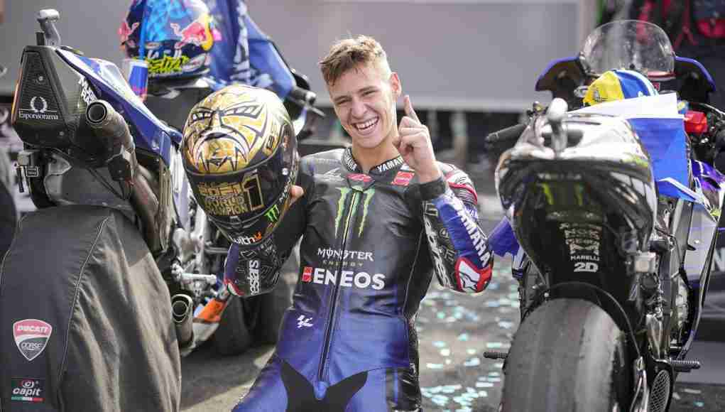 Fabio Quartararo is the 2021 MotoGP World Champion