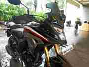 Honda CB200X Black front faring
