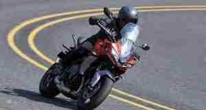 Triumph Tiger Sport 660 action front view