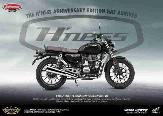 Honda H'Ness CB350 Night Star Black