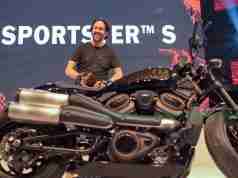 Ravi Avalur Harley Davidson launching Sportster S