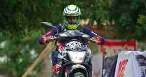 TVS Racing are 2021 INRC Champions -Rider Karthik