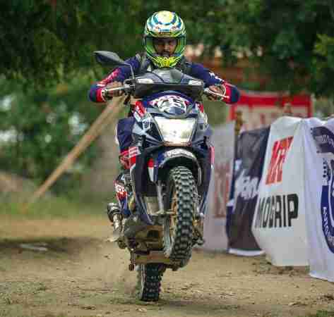 TVS Racing are 2021 INRC Champions -Rider Karthik