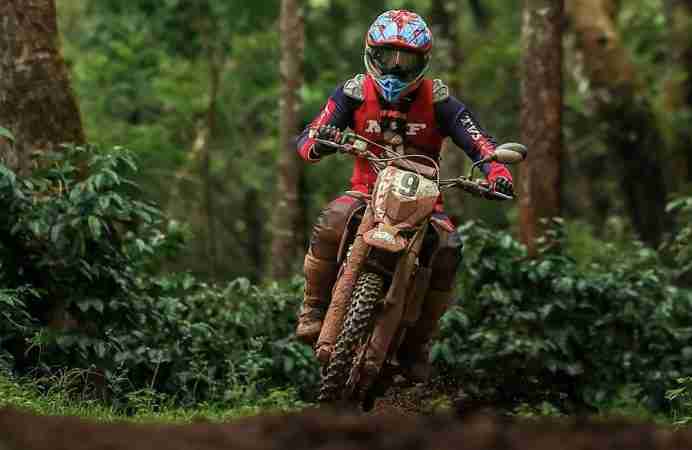 TVS Racing are 2021 INRC Champions - Rider Samuel