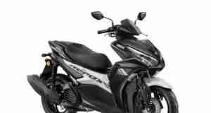 Yamaha AEROX 155 Metallic Black colour option