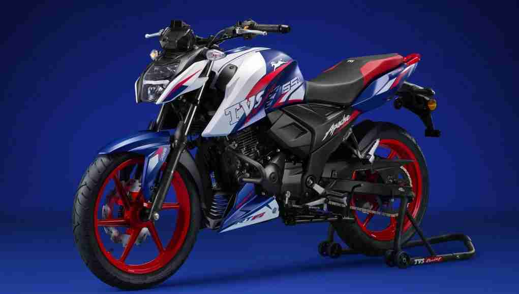 Limited edition TVS Apache RTR 165 RP