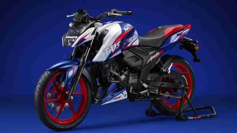 Limited edition TVS Apache RTR 165 RP