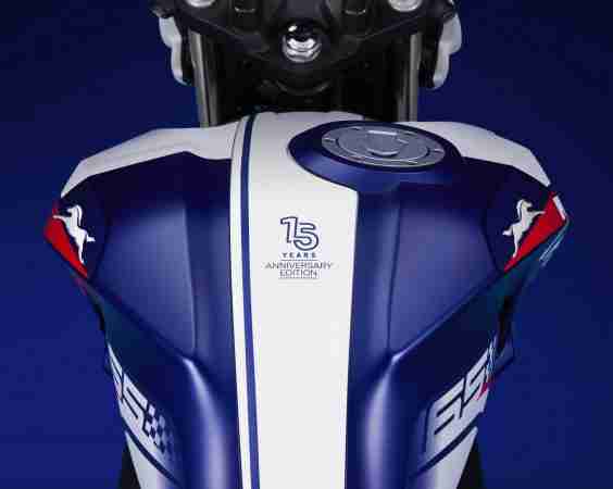 Limited edition TVS Apache RTR 165 RP tank