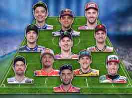 MotoGP NFL dream team