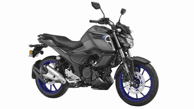 Yamaha FZS-Fi Dlx - Solid Gray colour option