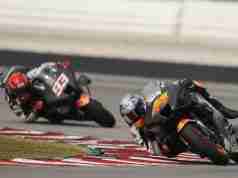 Pol Espargaro and Marc Marquez at MotoGP Sepang test 2022