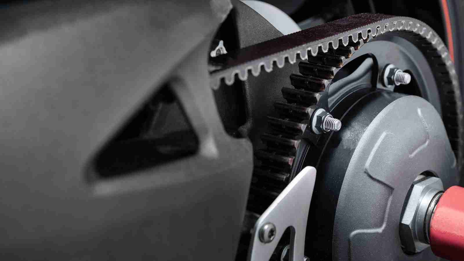 TRIUMPH TE-1 PROTOTYPE electric bike belt drive