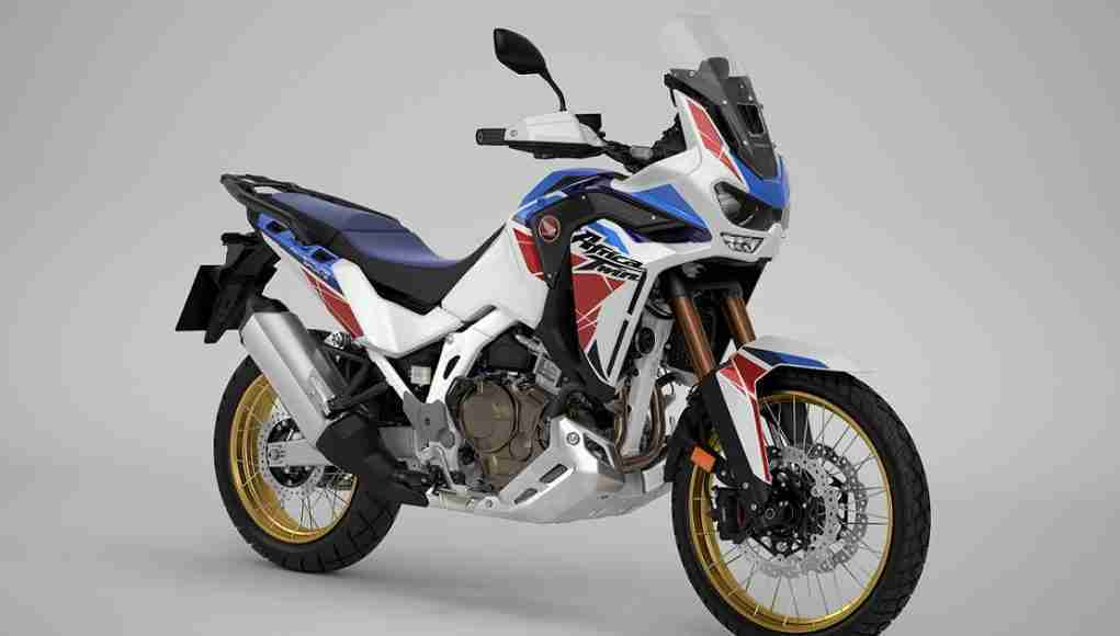 2022 Honda Africa Twin Adventure Sports Manual Transmission Pearl Glare White Tricolor colour option