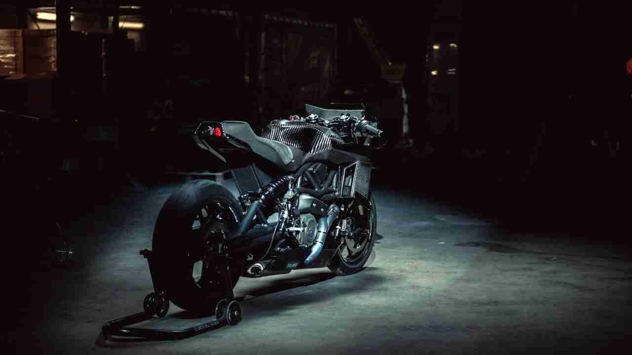 Indian FTR Black Swan by Workhorse Speed Shop
