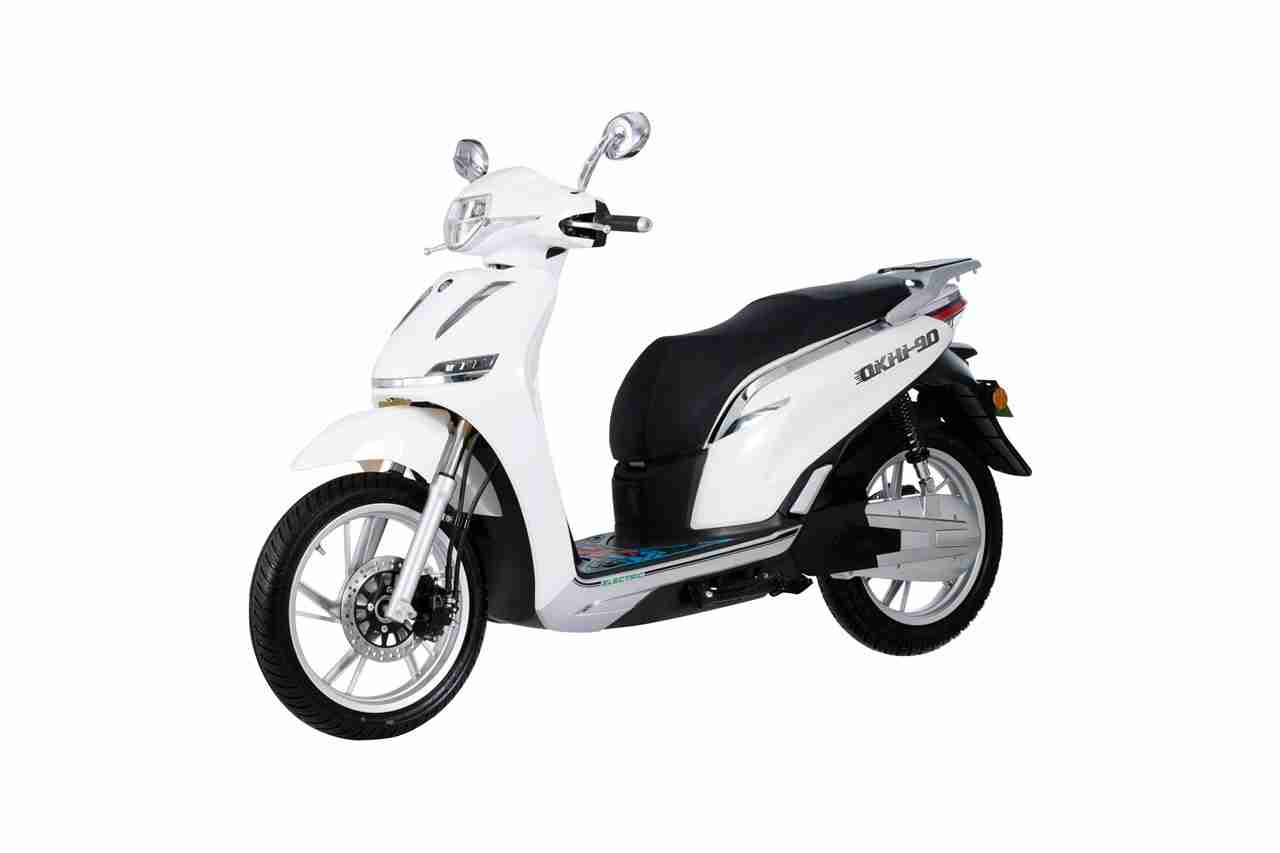 OKHI-90 electric scooter Glossy Pearl White