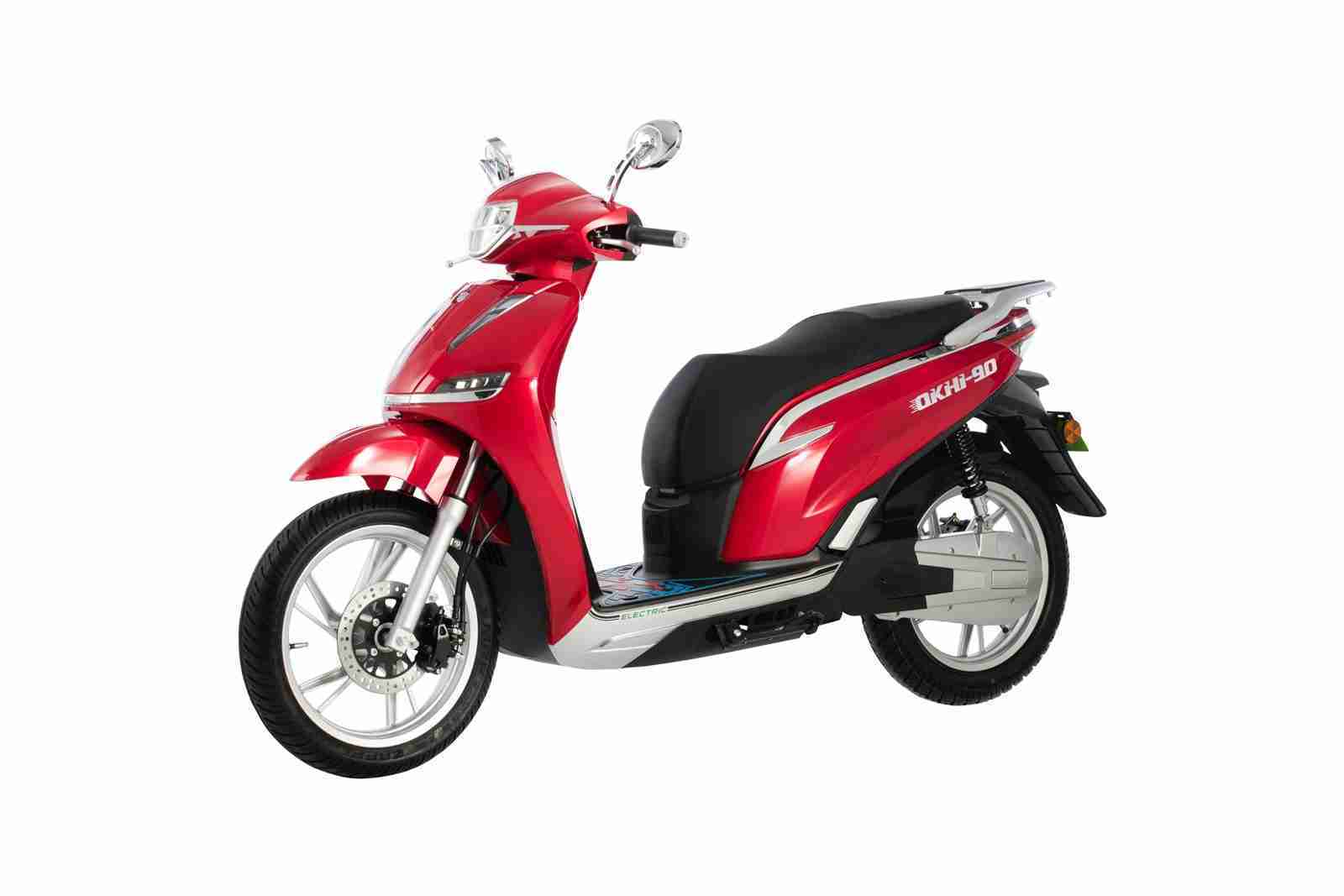 OKHI-90 electric scooter Glossy Wine Red