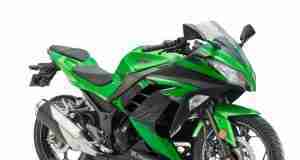 2022 Ninja 300 Candy Lime Green India