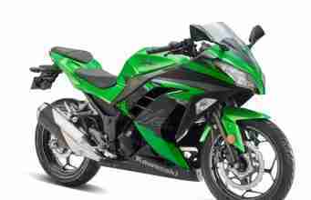 2022 Ninja 300 Candy Lime Green India