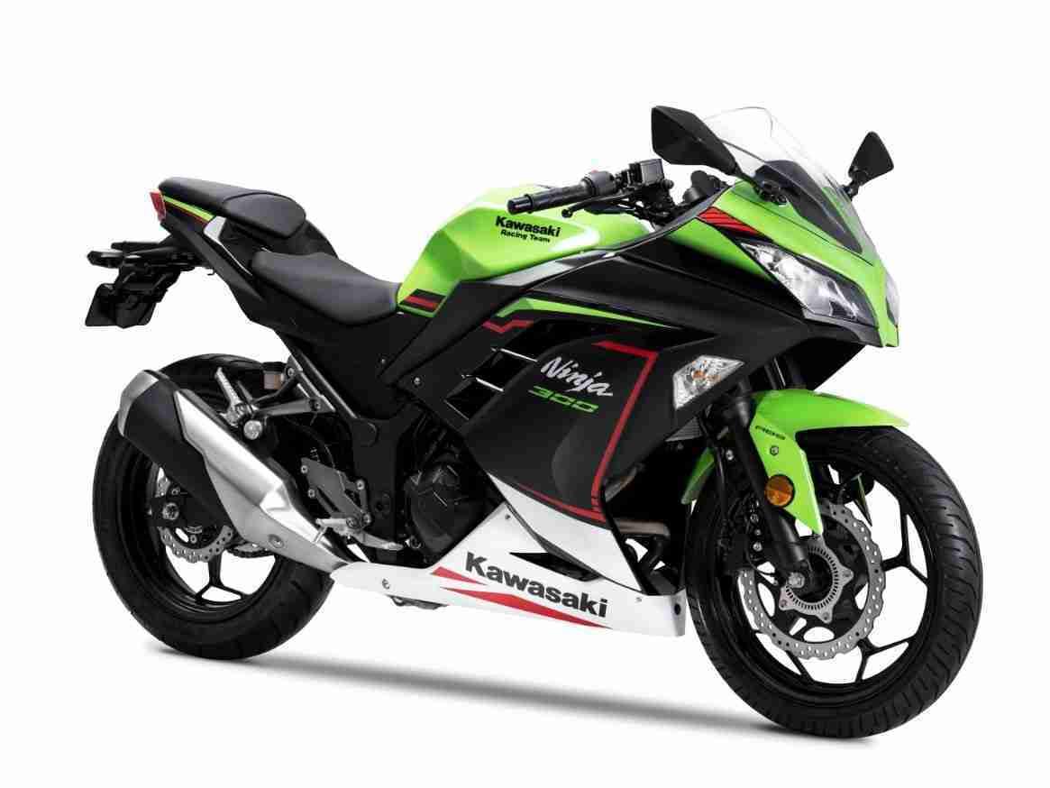 2022 Ninja 300 Lime Green India