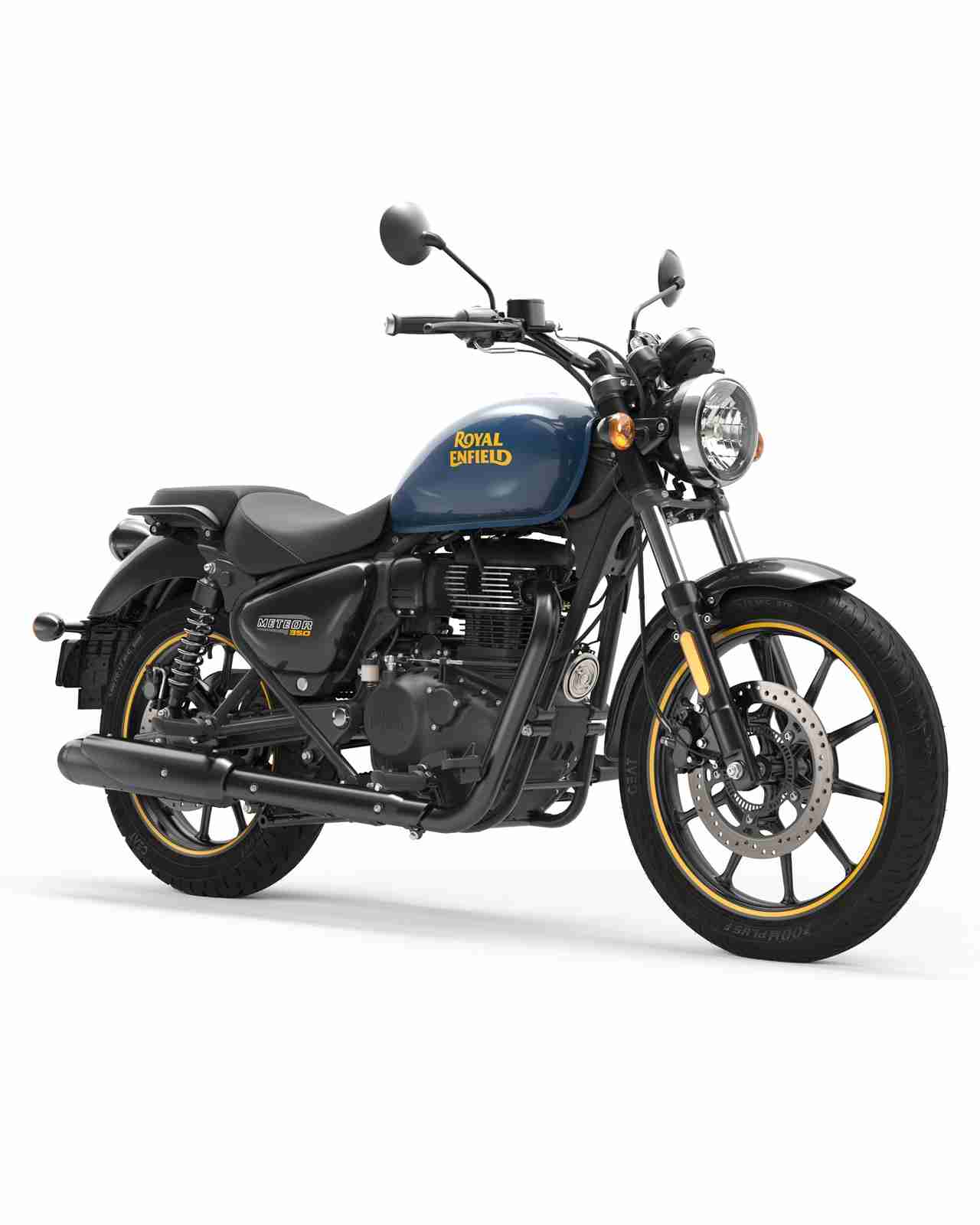 Meteor 350 Fireball Blue colour option