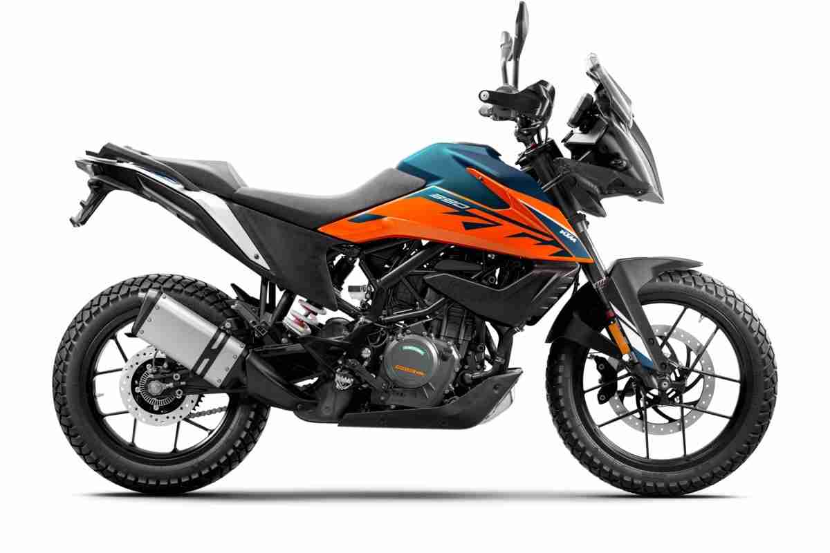 2022 KTM Adventure 390 Factory Racing Blue colour option