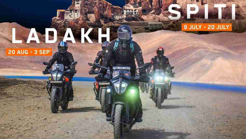 KTM PRO-XP announces 3 epic TOURS to Spiti, Ladakh and Northeast