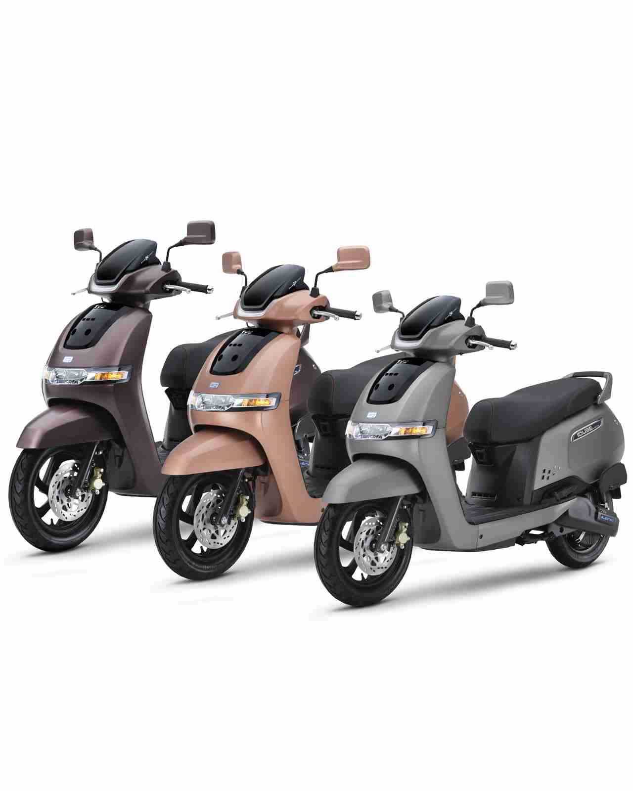 New TVS iQube ST colour options
