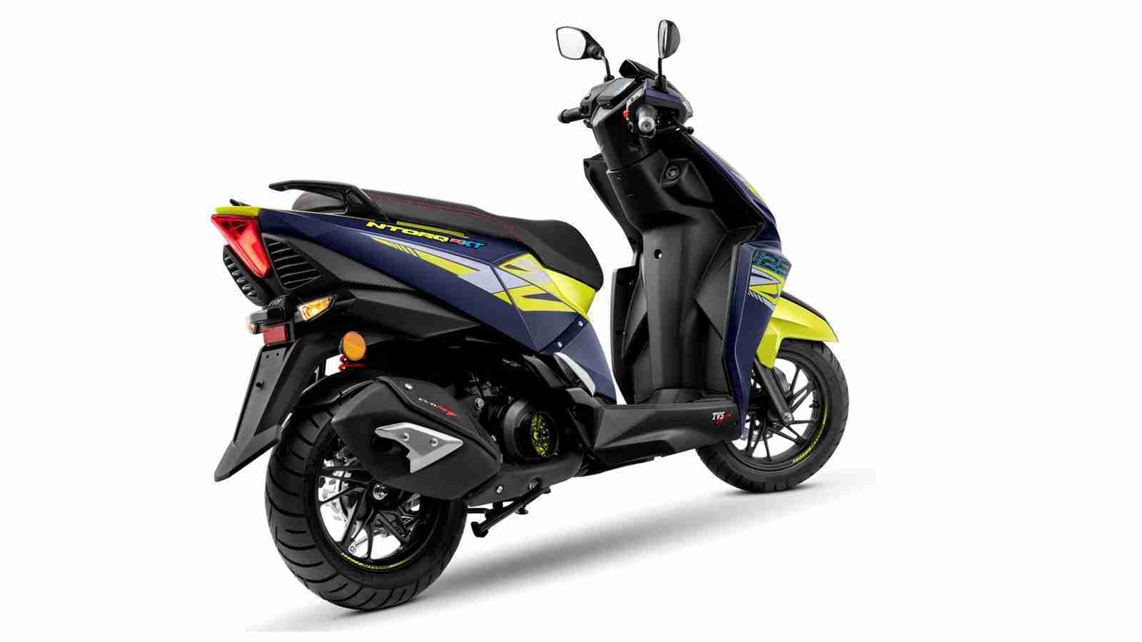 TVS NTORQ 125 XT edition back