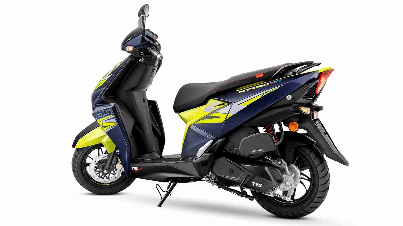 TVS NTORQ 125 XT edition left side
