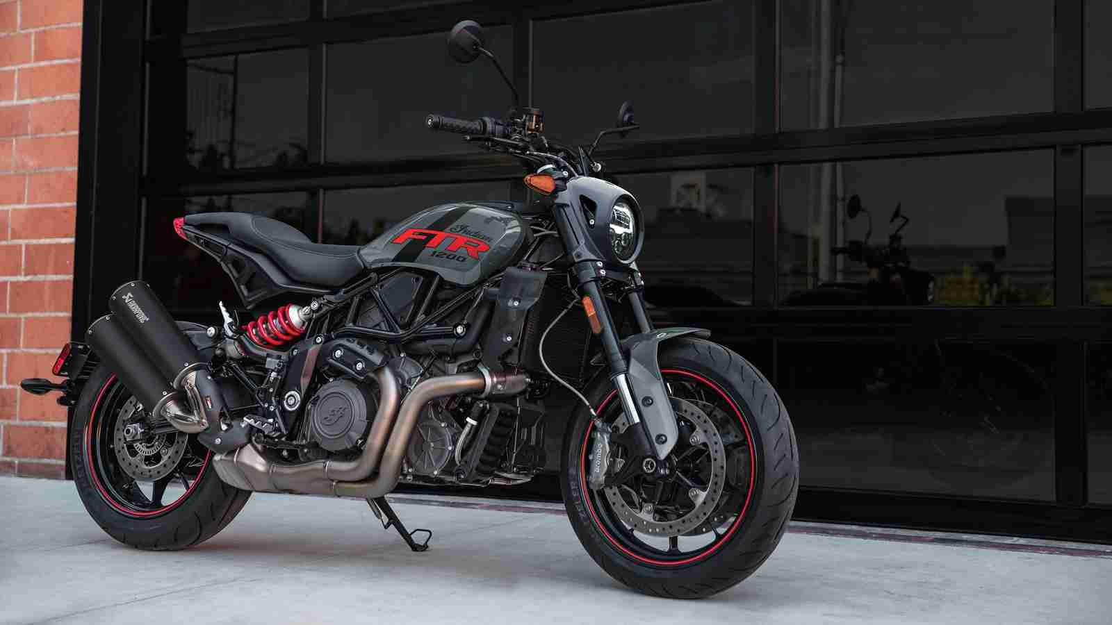 2022 Indian Motorcycle FTR Stealth Gray Special Edition