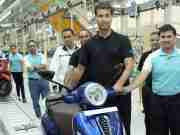Bajaj inaugurates new plant at Akurdi, first electric scooter rolls out